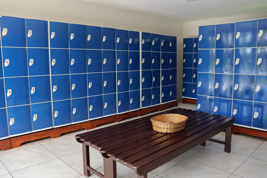 Casilleros para guardar pertenencias